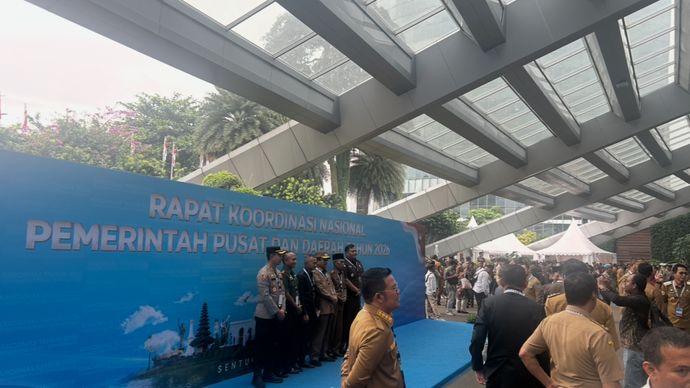 Kepala Daerah hingga Kepala Lembaga Mulai Berdatangan Hadiri Rakornas, Sekitar 4.453 Hadiri Acara