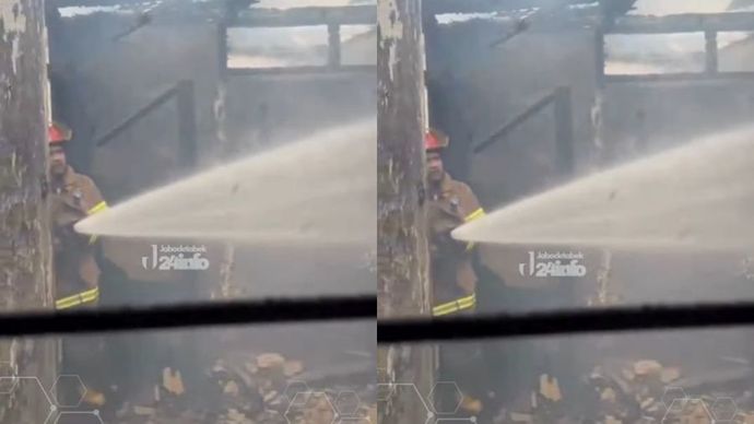 Kebakaran Rumah di Jalan Anyelir 6 Depok Jaya