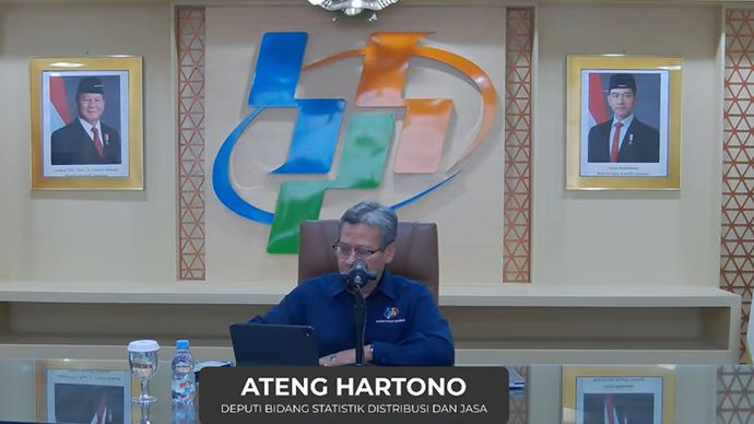 Ateng Hartono, Deputi Bidang Statistik Distribusi dan Jasa Badan Pusat Statistik (BPS)
