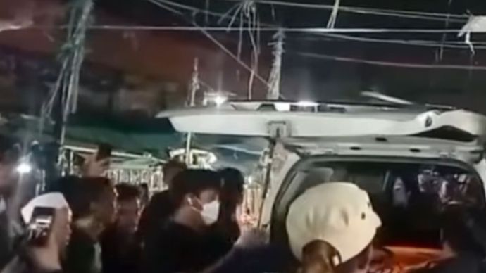 Penemuan pria tewas di Pasar Baru Bekasi