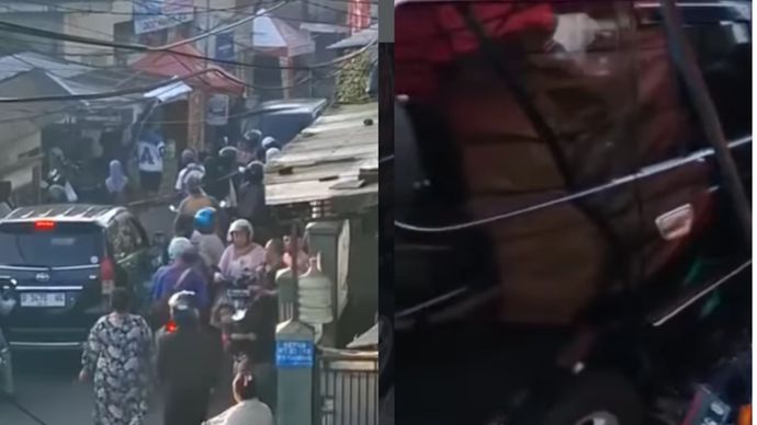 Telah terjadi kecelakaan beruntun pagi ini, Rabu (04/02/2026), yang melibatkan satu unit mobil dan beberapa sepeda motor di kawasan Al-Jawami, Cileunyi.