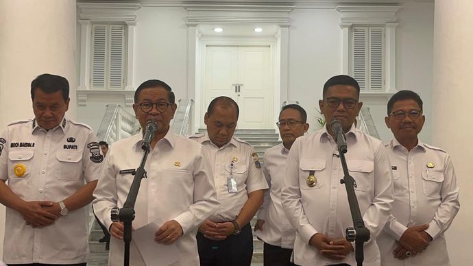 Pramono Anung dan Andra Soni