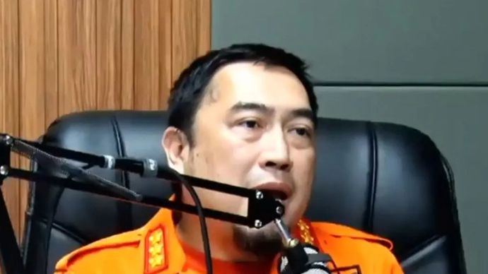 Tangkapan layar - Kepala Pusat Data dan Informasi Kebencanaan Badan Penanggulangan Bencana Daerah (BPBD) DKI Jakarta Mohamad Yohan dalam siniar bertema 