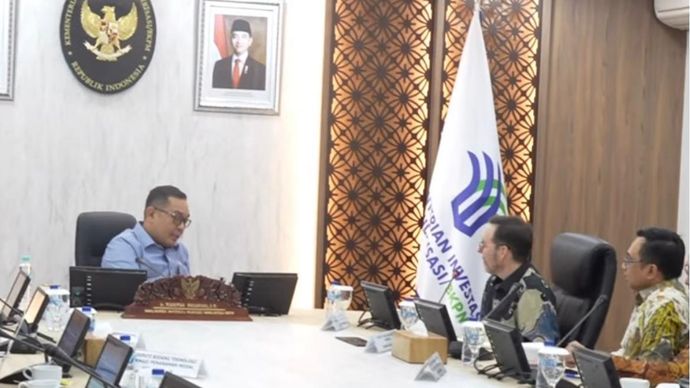 Wakil Menteri Investasi dan Hilirisasi/Wakil Kepala BKPM Todotua Pasaribu bertemu dengan Global Senior Director Azure Infrastructure Microsoft untuk membahas peluang investasi di bidang teknologi.  