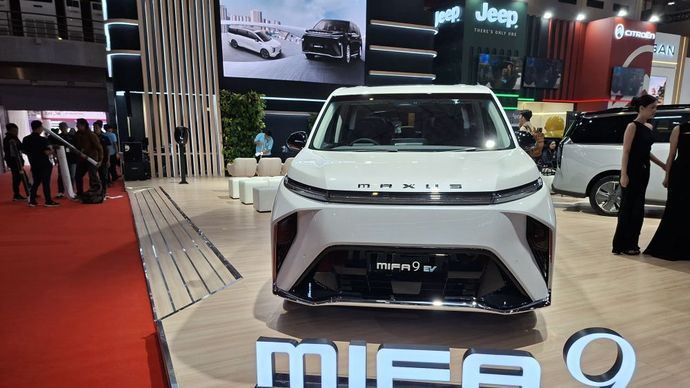 MAXUS Indonesia menghadirkan MIFA 7 dan MIFA 9 di IIMS 2026. (Foto: Dok/Istimewa/Adiantoro/MAXUS Indonesia)