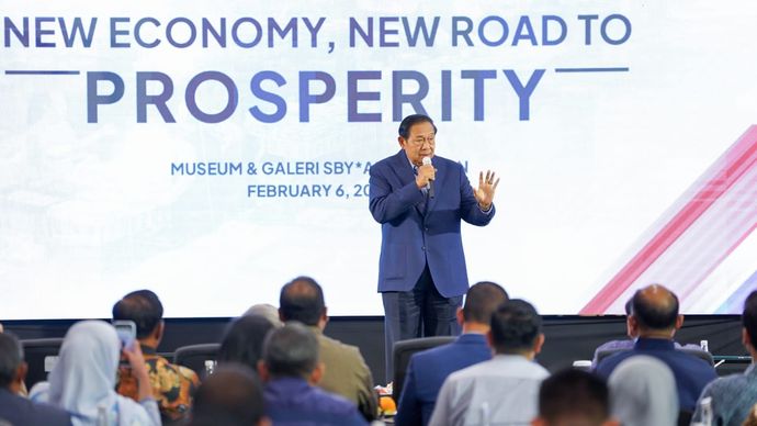 Presiden ke-6 RI Susilo Bambang Yudhoyono (SBY). 