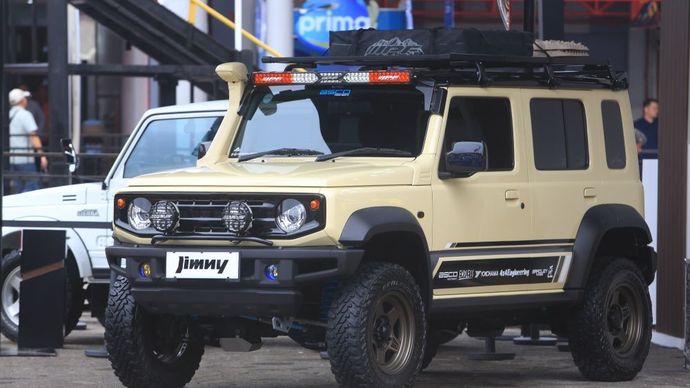 Suzuki Jimny Custom Contest di IIMS 2026. (Foto: Dok/Istimewa/SIS) 