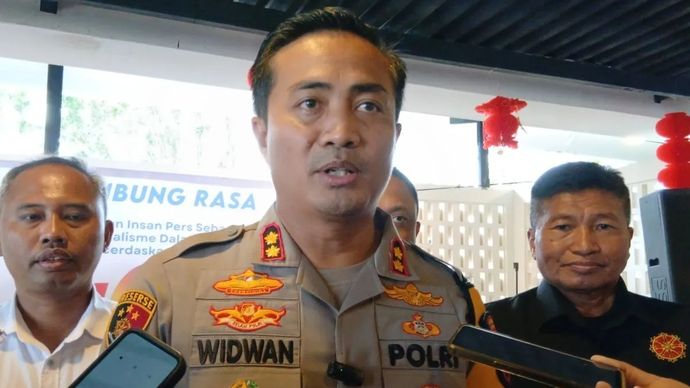 Wakapolresta Bandara Soekarno-Hatta, AKBP Ida Bagus Widwan Sutadi. ANTARA/Azmi Samsul M