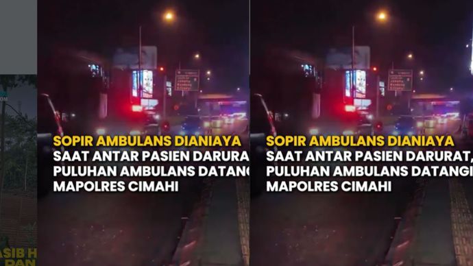 Insiden berlangsung pada Sabtu, 7 Februari 2026. Saat melintas di lokasi kejadian, ambulans yang dikemudikan AW berhadapan dengan sebuah mobil lain di ruas jalan sempit. Kondisi jalan yang terbatas diduga memicu cekcok antara kedua pengemudi.