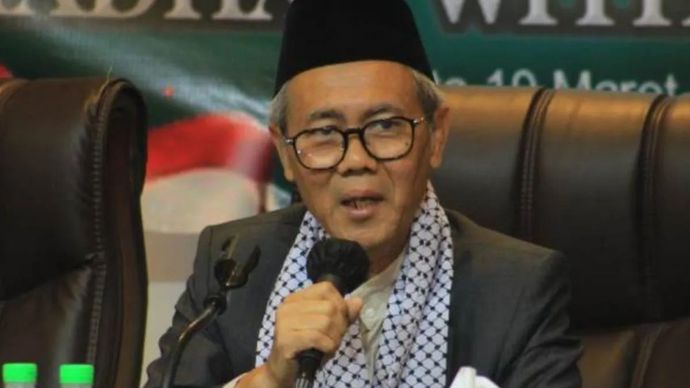 Ketua MUI Bidang Hubungan Luar Negeri dan Kerja Sama Internasional Sudarnoto Abdul Hakim.