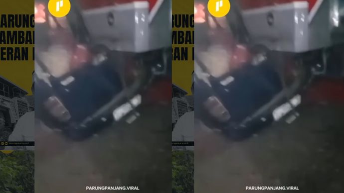 Kecelakaan kereta dan mobil