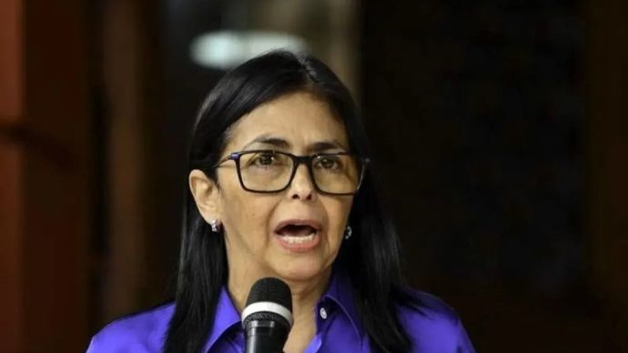 Penjabat Presiden Venezuela Delcy Rodriguez. /ANTARA/Xinhua/am. 