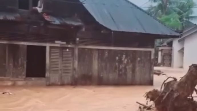 Banjir di Tapanuli Tengah.