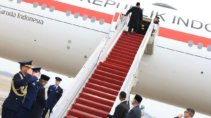 Prabowo di Amerika Serikat