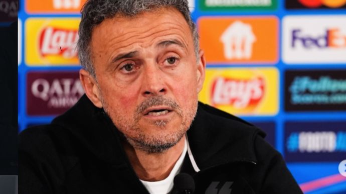 Pelatih Paris Saint-Germain (PSG) Luis Enrique