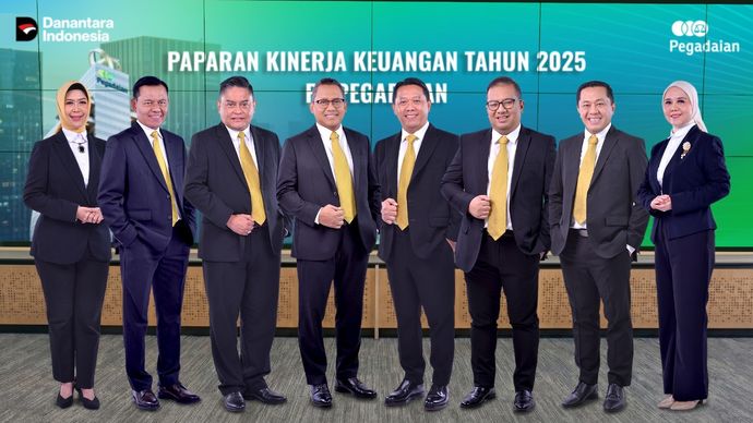Paparan Kinerja Keuangan Tahun 2025 Pegadaian