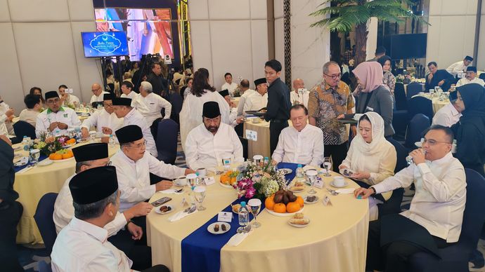 Buka puasa bersama yang digelar Partai NasDem. 