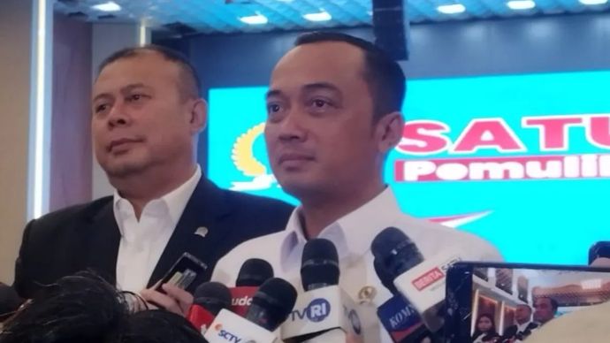 Menteri Sekretaris Negara (Mensesneg) Prasetyo hadi ditemui di Kompleks MPR/DPR RI, Jakarta, Rabu, 18 Februari 2026. (ANTARA/Bagus Ahmad Rizaldi)