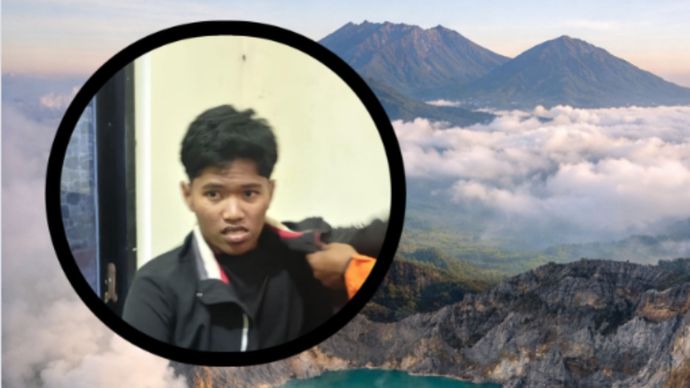 Muhammad Dzikri Maulana (16), pendaki yang hilang saat melakukan perjalanan ke Taman Wisata Alam Kawah Ijen