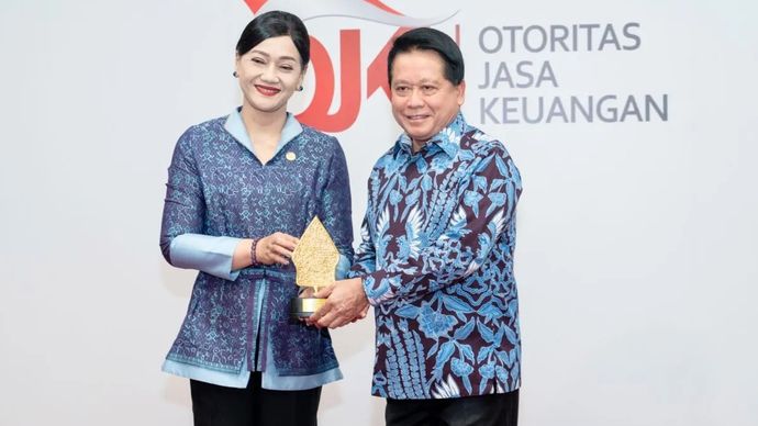 Direktur Utama PT Bank Rakyat Indonesia (Persero) Tbk Hery Gunardi, dalam acara Economic Outlook 2026 yang diselenggarakan oleh Otoritas Jasa Keuangan pada Kamis, 19 Februari 2026.