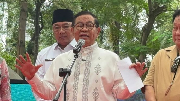 Gubernur DKI Jakarta Pramono Anung di Jakarta Selatan, Jumat, 20 Februari 2026. ANTARA/Lifia Mawaddah Putri.