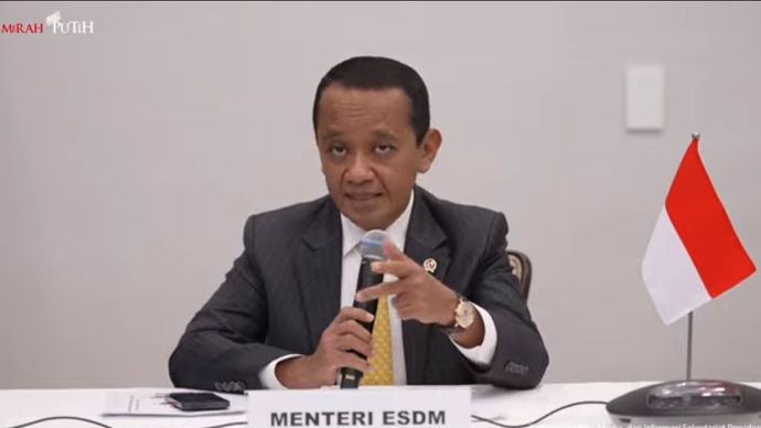Menteri Energi dan Sumber Daya Mineral (ESDM) Bahlil Lahadalia