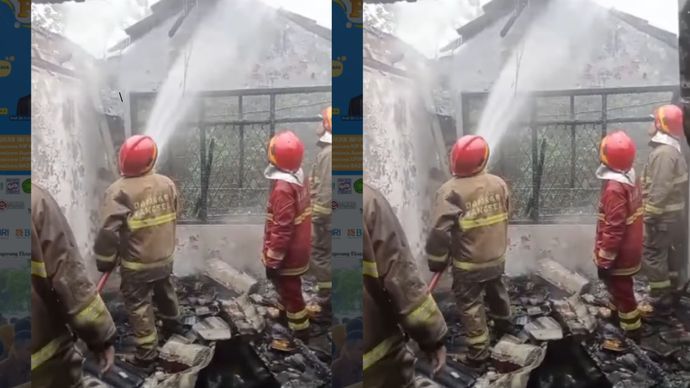 Kebakaran di Pamulang