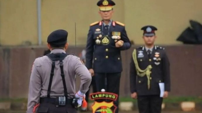 Kapolda Lampung Irjen Pol Helfi Assegaf. ANTARA/HO-Polda Lampung.