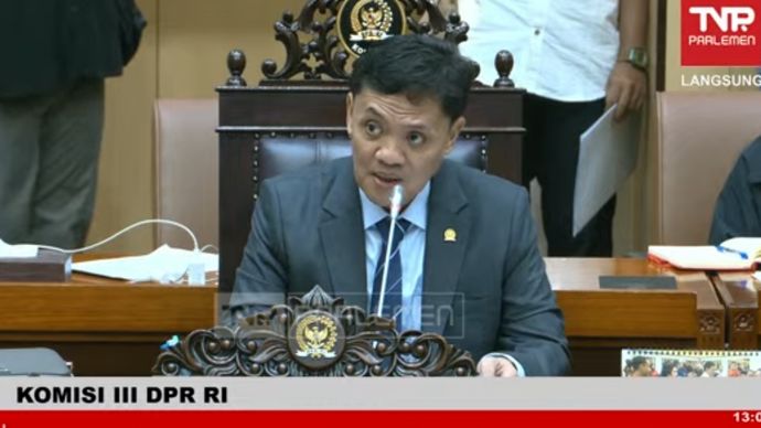 Ketua Komisi III DPR RI Habiburokhman. 