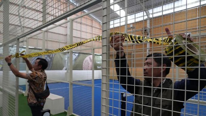 Lapangan Padel Pulomas Jaktim Disegel Permanen