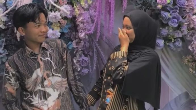 Pelaku pembacokan berinisial R (21) dan korban Faradila (23).