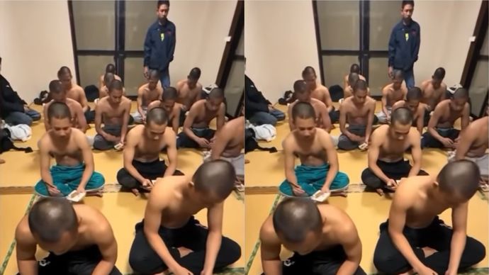 Senior PMI Jepang Ospek yang Baru Datang