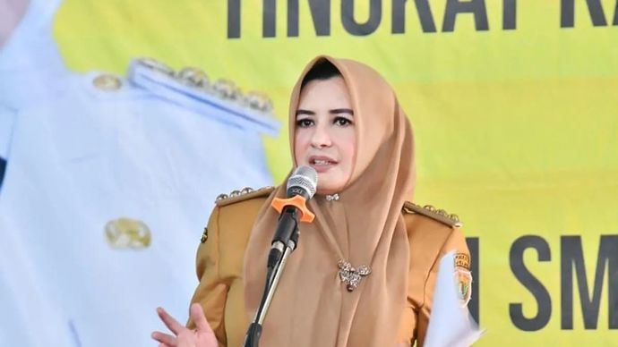 Bupati Pekalongan, Jawa Tengah, Fadia Arafiq. ANTARA/HO-Humas Kabupaten Pekalongan/aa.