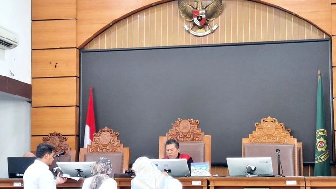 Sidang praperadilan jawaban Komisi Pemberantasan Korupsi (KPK) dalam kasus dugaan korupsi kuota haji tambahan untuk penyelenggaraan ibadah haji 2023-2024 dengan tersangka Mantan Menteri Agama Yaqut Cholil Qoumas di Pengadilan Negeri Jakarta Selatan, Jakarta, Rabu, 4 Maret 2026. ANTARA/Luthfia Miranda Putri.