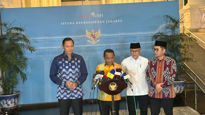 Ketua Umum Partai Golongan Karya (Golkar) Bahlil Lahadalia 
