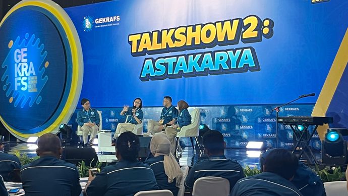 Wakil Menteri Ekonomi Kreatif, Irene Umar di Gekrafs 2026