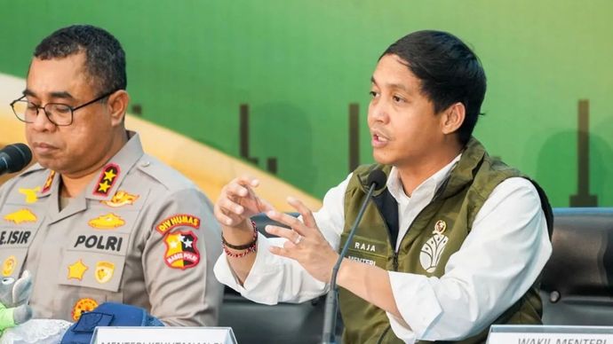 Menteri Kehutanan (Menhut) Raja Juli Antoni. ANTARA/HO-Kemenhut RI.