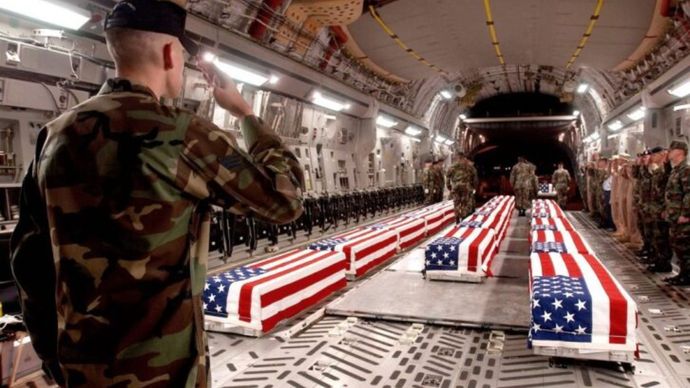 Mayat Tentara Amerika