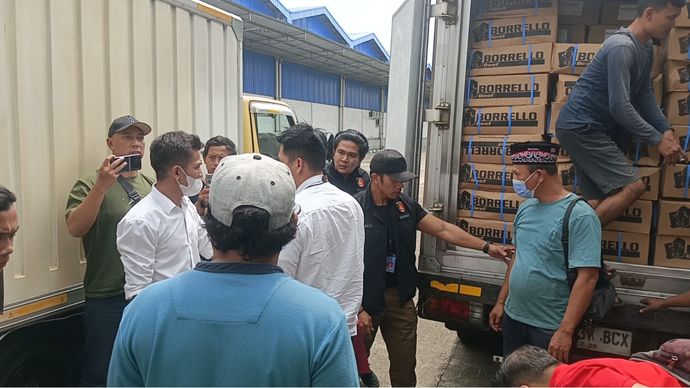 Bareskrim Amankan Daging Beku Kadaluarsa