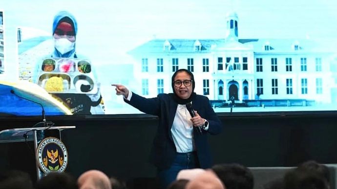 Wakil Kepala BGN Nanik Sudaryati Deyang. ANTARA/HO-BGN