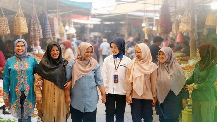 Kontribusi perempuan dalam sektor UMKM menjadi salah satu fondasi penting bagi pertumbuhan ekonomi nasional. (Foto: Dok/Istimewa)