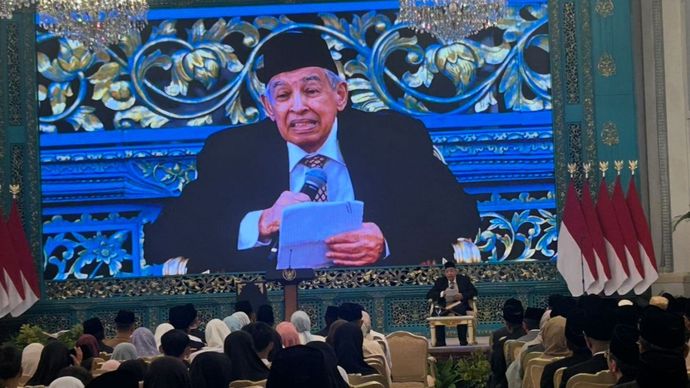 Cendekiawan Muslim sekaligus mantan Menteri Agama Republik Indonesia, Prof. Quraish Shihab