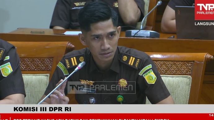 Jaksa yang menuntut ABK Fandi, Muhammad Arfian. 