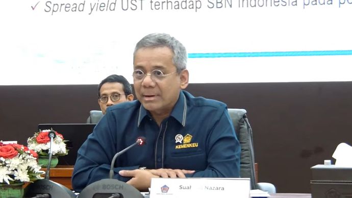 Wakil Menteri Keuangan (Wamenkeu) Suahasil Nazara melaporkan total penerimaan pajak hingga akhir Februari mencapai Rp245,1 triliun.  