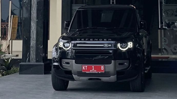 Mobil Land Rover yang Disewa Pemkot Samarinda
