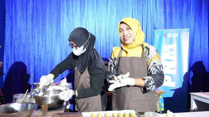 Upaya pemberdayaan perempuan prasejahtera yang dilakukan PT Permodalan Nasional Madani (PNM).