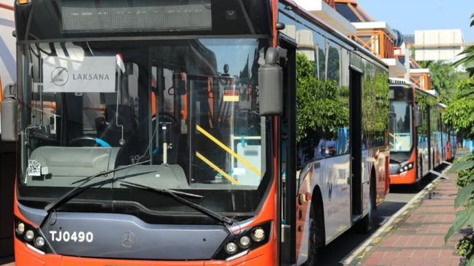 Bus Transjabodetabek Blok M-Bandara Soetta