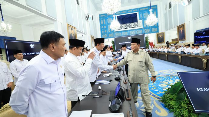 Presiden Republik Indonesia Prabowo Subianto.