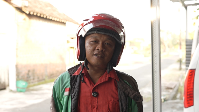 Pengemudi Ojol di Solo Rasakan Manfaat BHR Naik