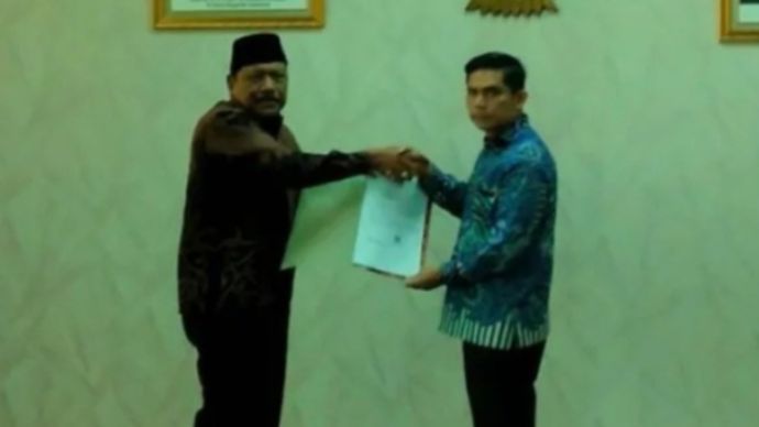 Hendri Praja ditunjuk jadi Plt Bupati Rejang Lebong oleh Mendagri 
